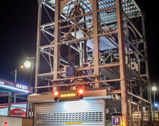 Parking obrotowy – projekt konstrukcji